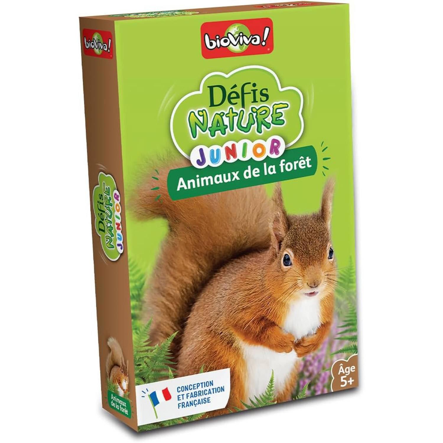 Jeu Bioviva Défis Nature Junior Animaux De La Forêt - vue 5