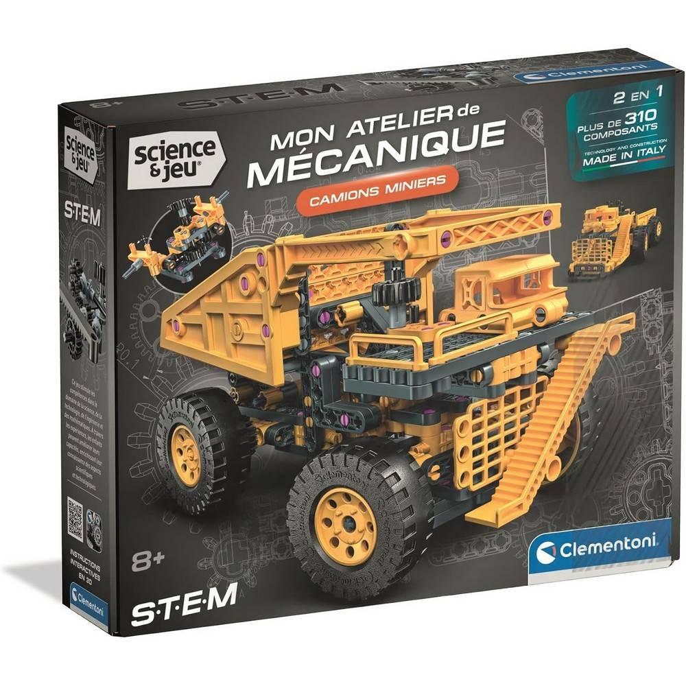 Mon atelier de mécanique - camions miniers - Clementoni - Jeux