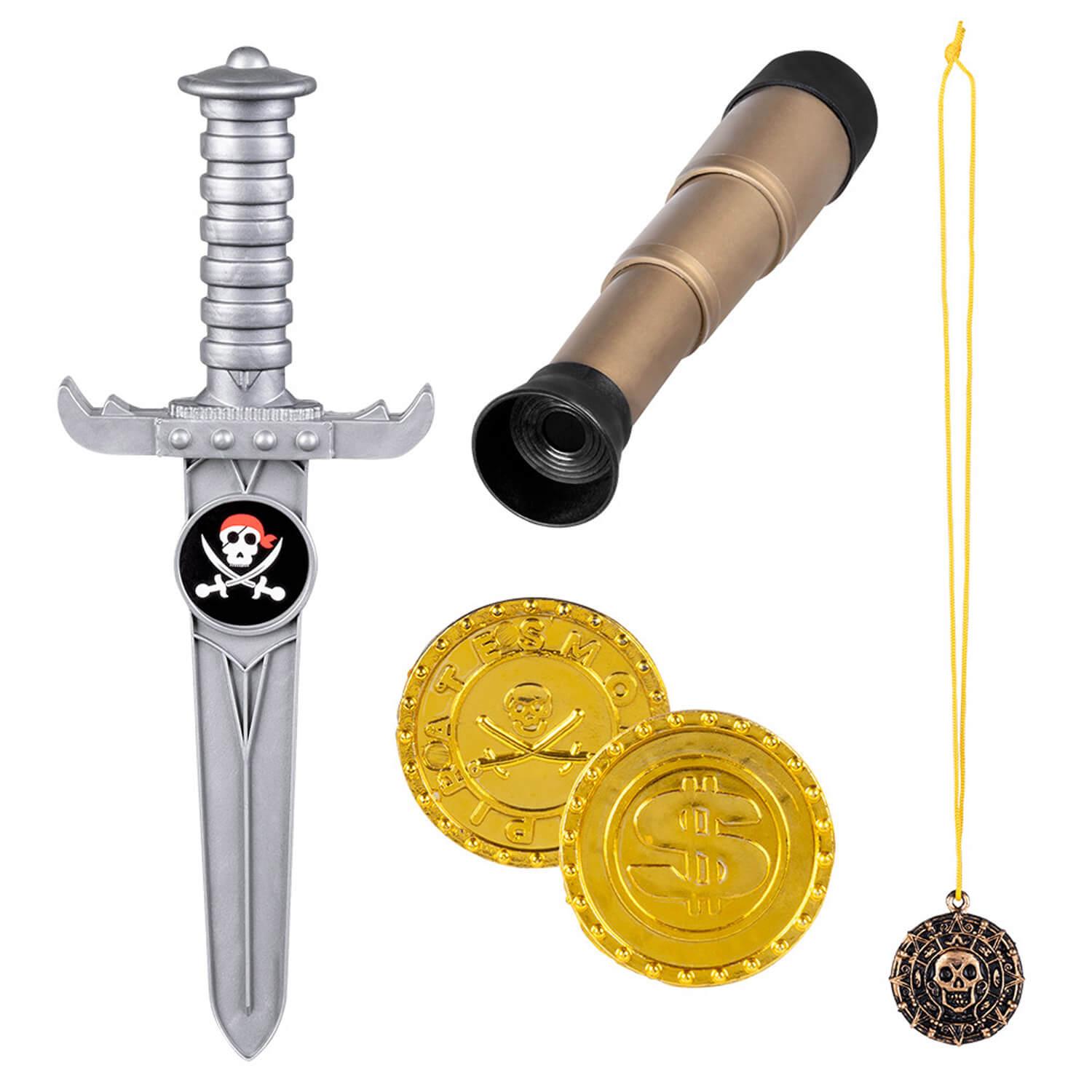 Set pirate : 5 accessoires