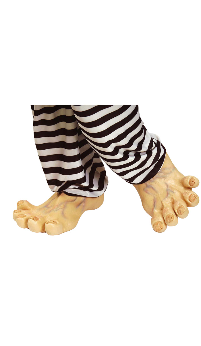 Couvre-pieds Géants En Latex Couleur Peau - 27x14 Cm - Pour Déguisement Halloween, Cosplay, Fête Déguisée