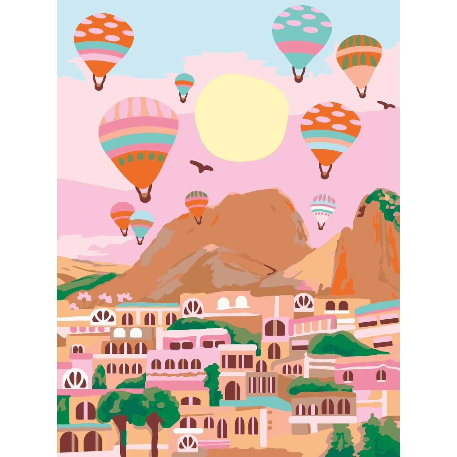 Creart Toiles peinture au numéros : Cappadocia Ravensburger Jeux France