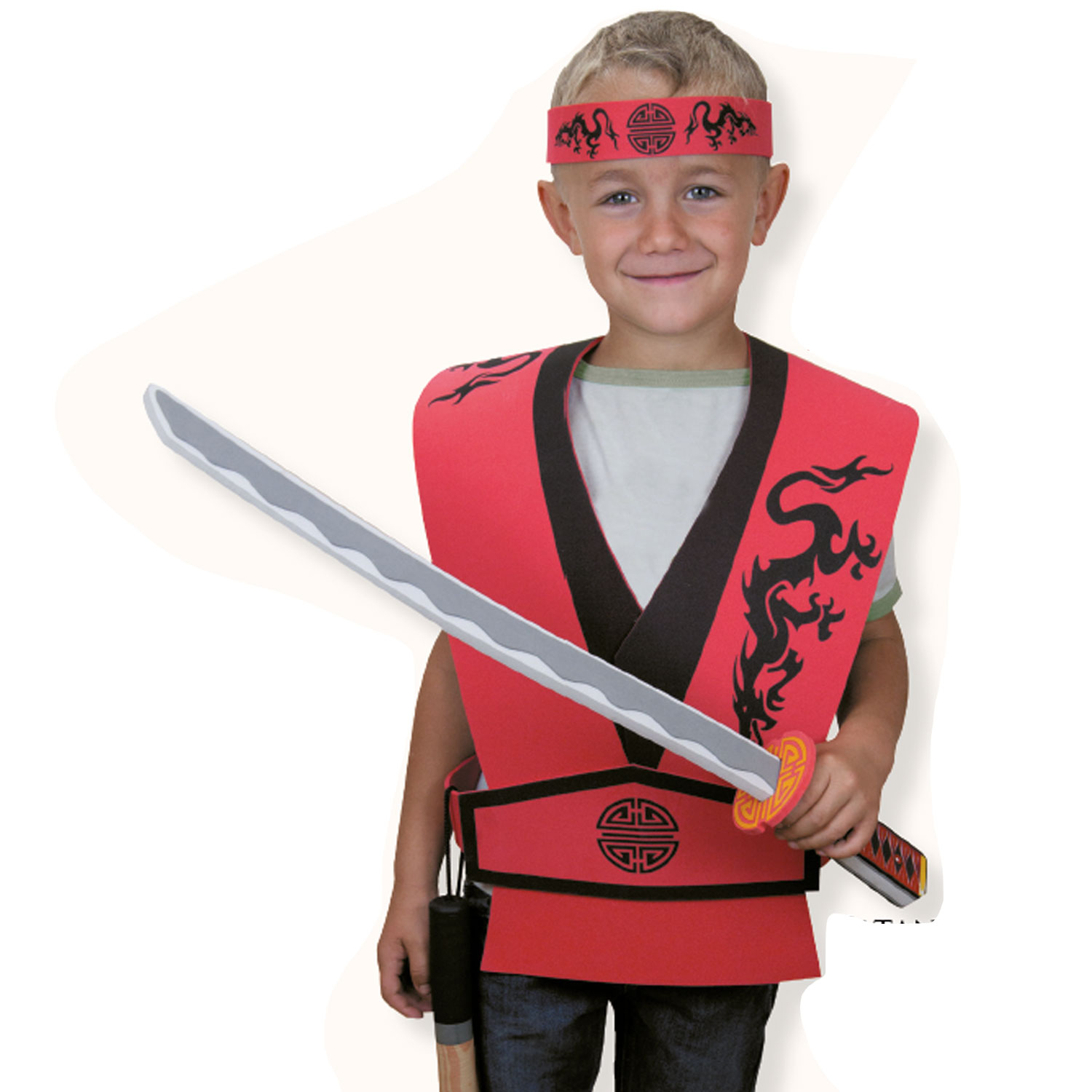 Épée ninja samouraï katana pour enfants, épée en mousse souple et feutre,  épée jouet en mousse, jouets faits à la main Tata Drama -  France