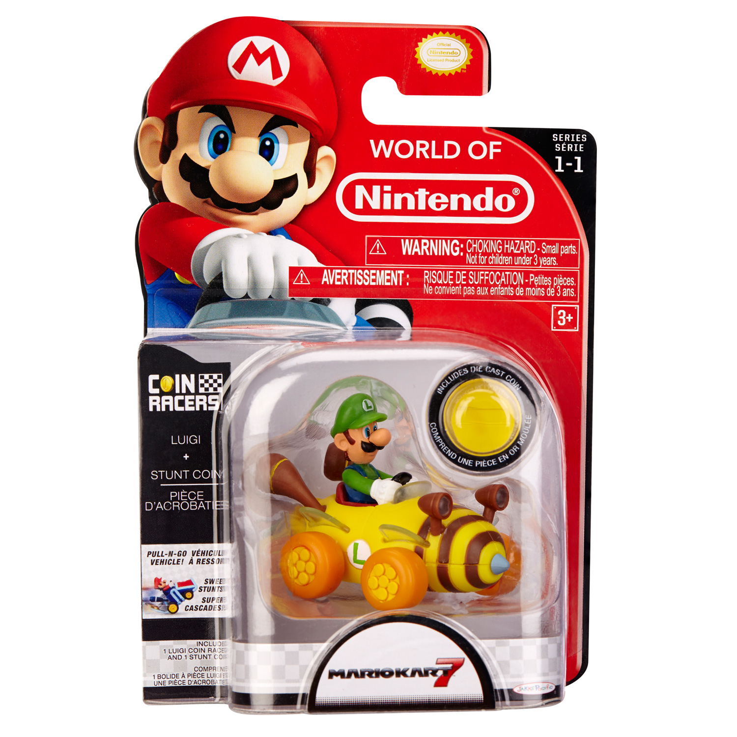 Voiture Nintendo spéciale pièce friction : Mario Kart 7 : Luigi - Jeux et  jouets Jakks Pacific - Avenue des Jeux