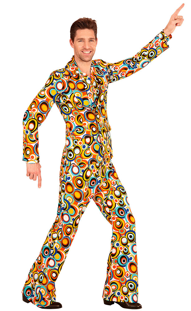 Déguisement Groovy Années 70 - Bubbles - Homme