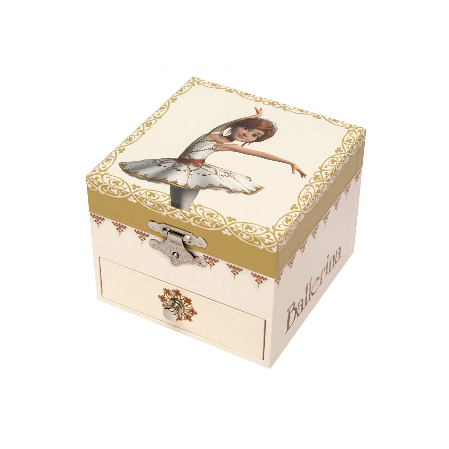 coffret musical cube ballerina