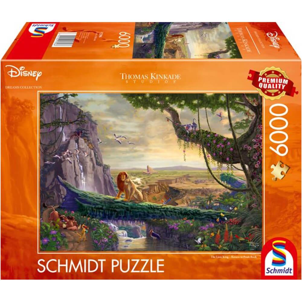 Puzzle 6000 pièces Disney : Thomas Kinkade : Le Roi Lion, Retour