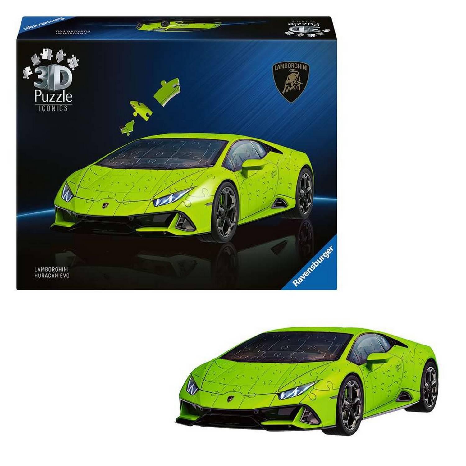 Puzzle 3D Iconics : Lamborghini Huracán EVO Édition Ravensburger France