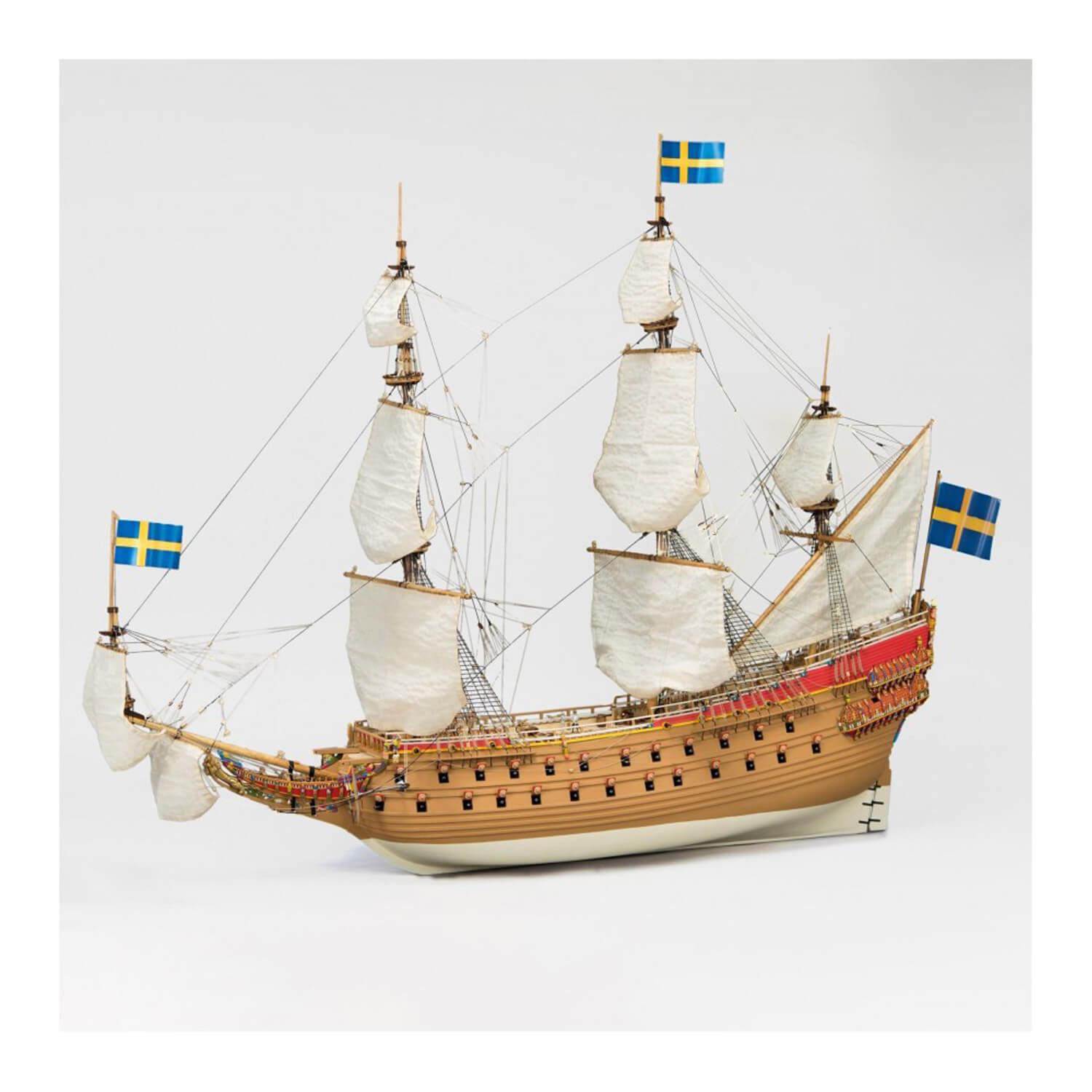 Maquette bateau en bois : Navire de guerre Vasa