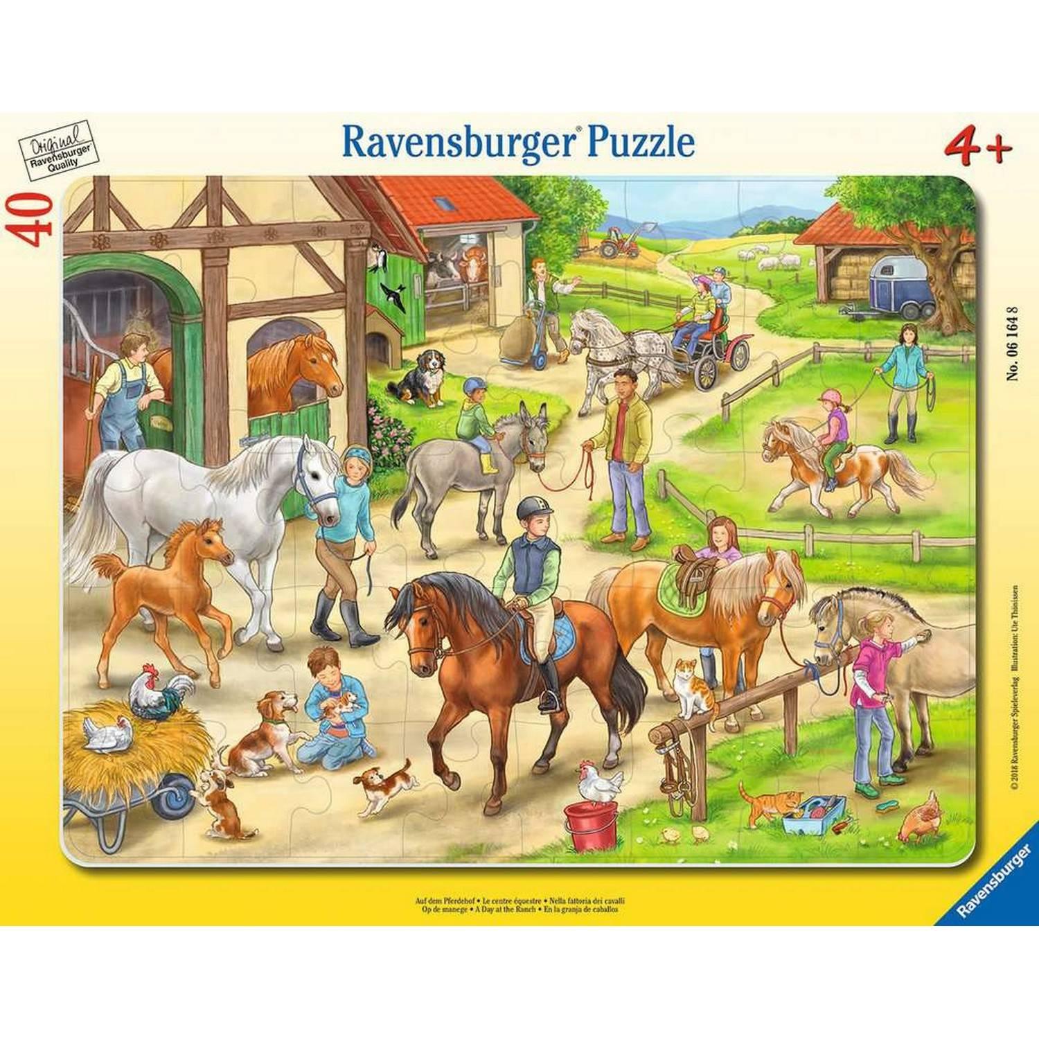 Ravensburger Puzzle pour Enfants 06164 Puzzle à Cadre pour Enfants à partir de 40 pièces - vue 2