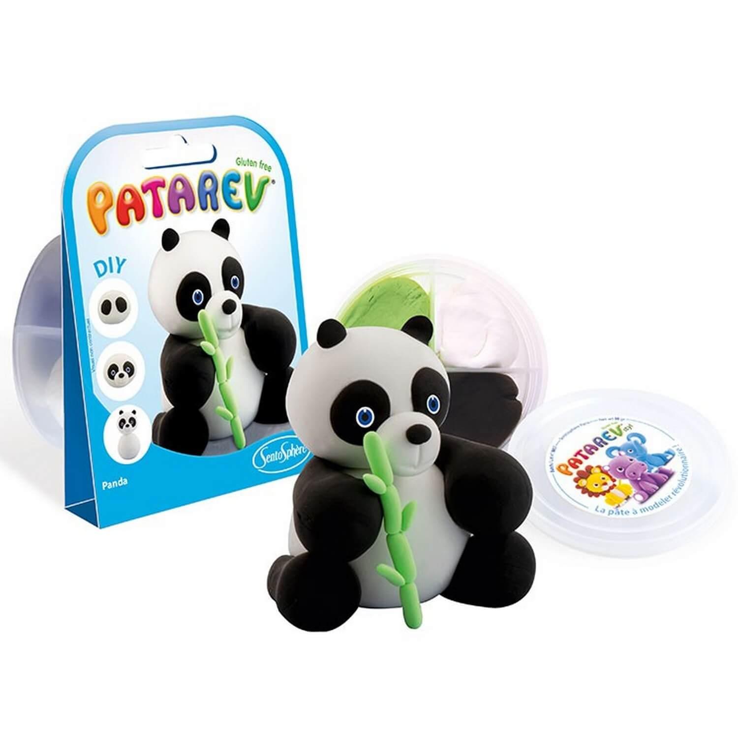 Pâte à modeler Patarev : Pocket Panda - Jeux et jouets Sentosphère - Avenue  des Jeux