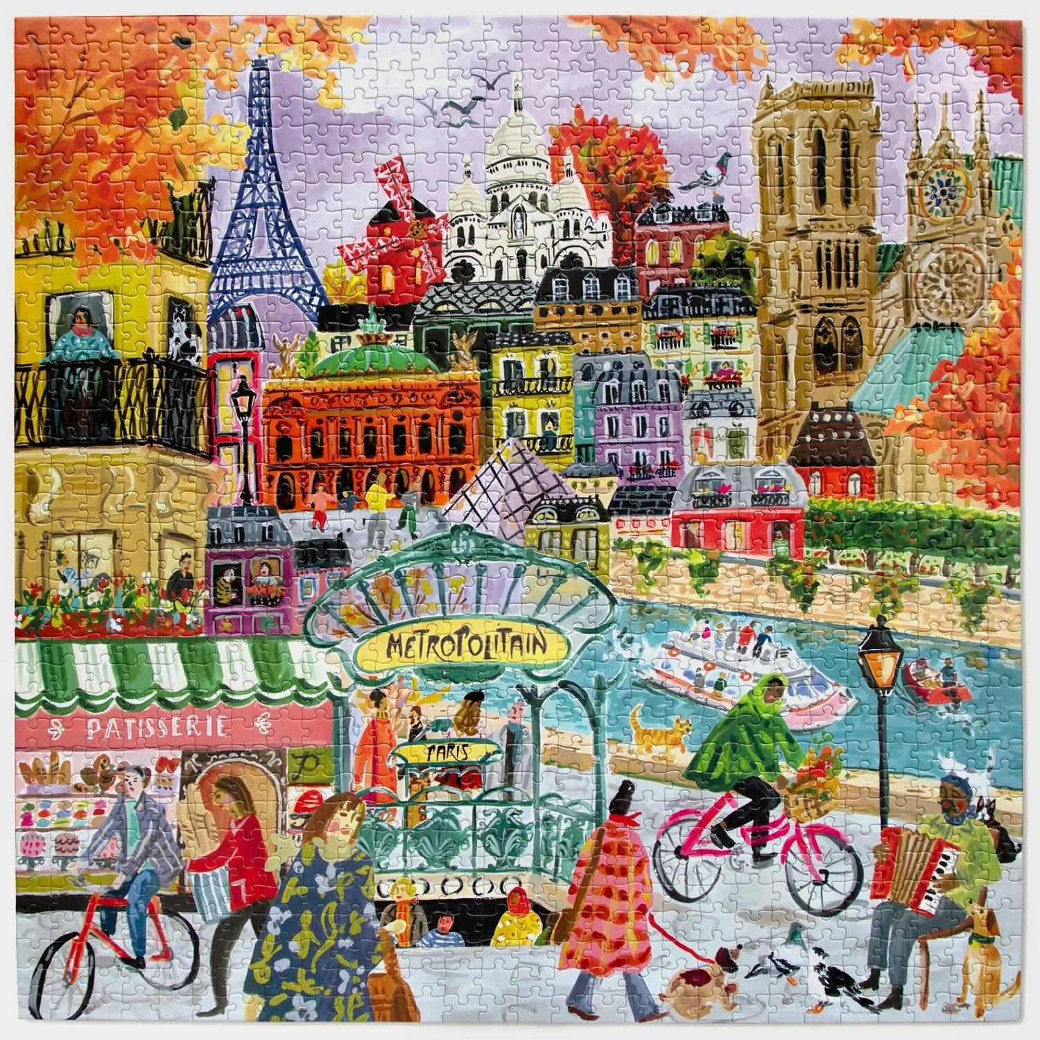Puzzle 1000 pièces : Paris en automne Puzzle 1000 pièces : Paris en automne