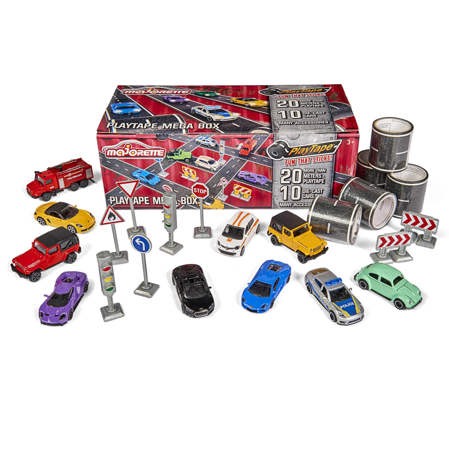Coffret Majorette Mega box 20 pièces - Jeux et jouets Majorette