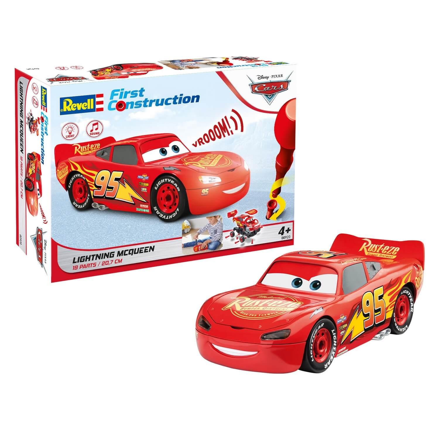 Revell - Disney's Lightning Mcqueen Plastic Model Kit