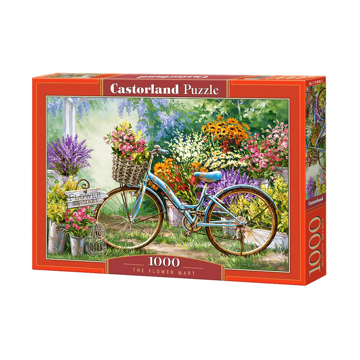 Puzzle 1000 pièces : Le magasin de fleurs - Jeux et jouets Castorland -  Avenue des Jeux