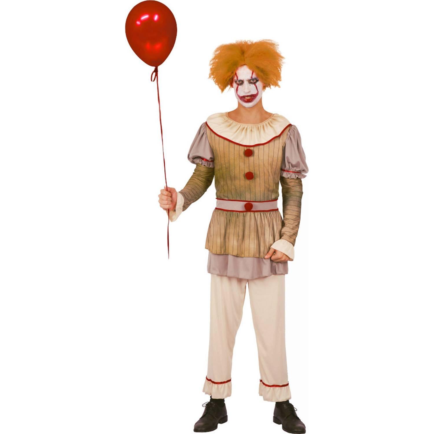 Costume Clown terrifiant, adulte