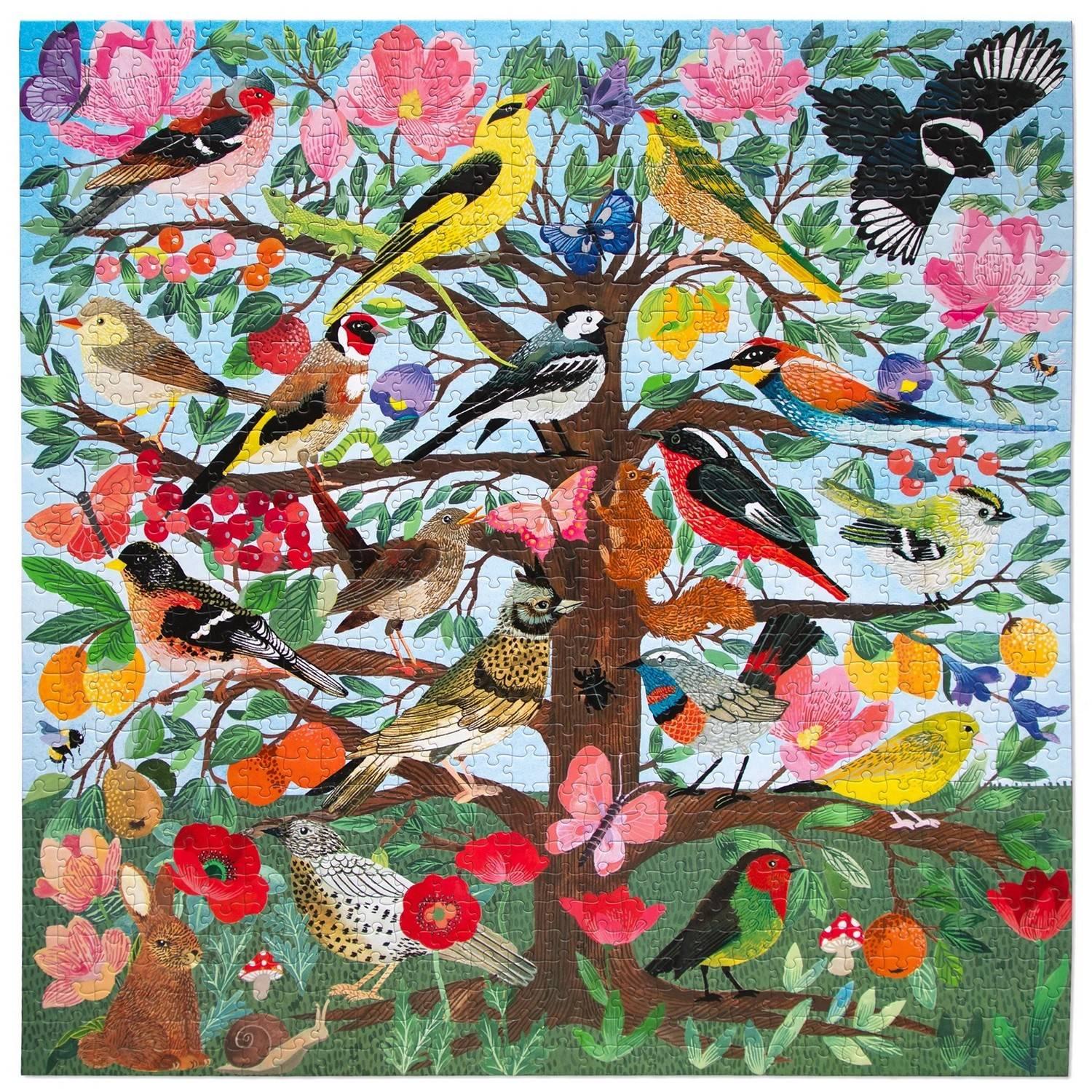 Puzzle 1000 pièces : Oiseaux chanteurs médiévaux français Puzzle 1000 pièces : Oiseaux chanteurs médiévaux français