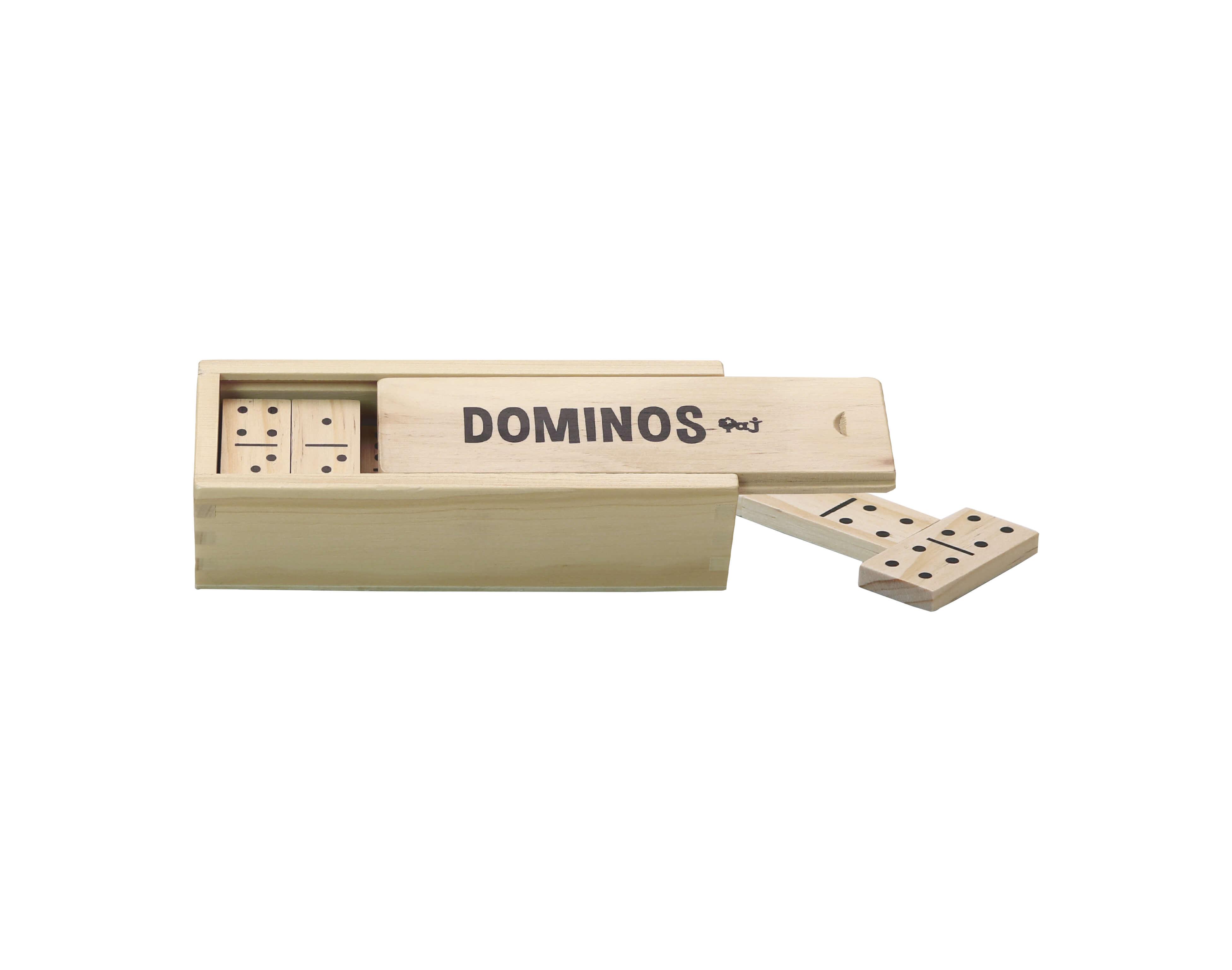 Coffret en bois : Domino