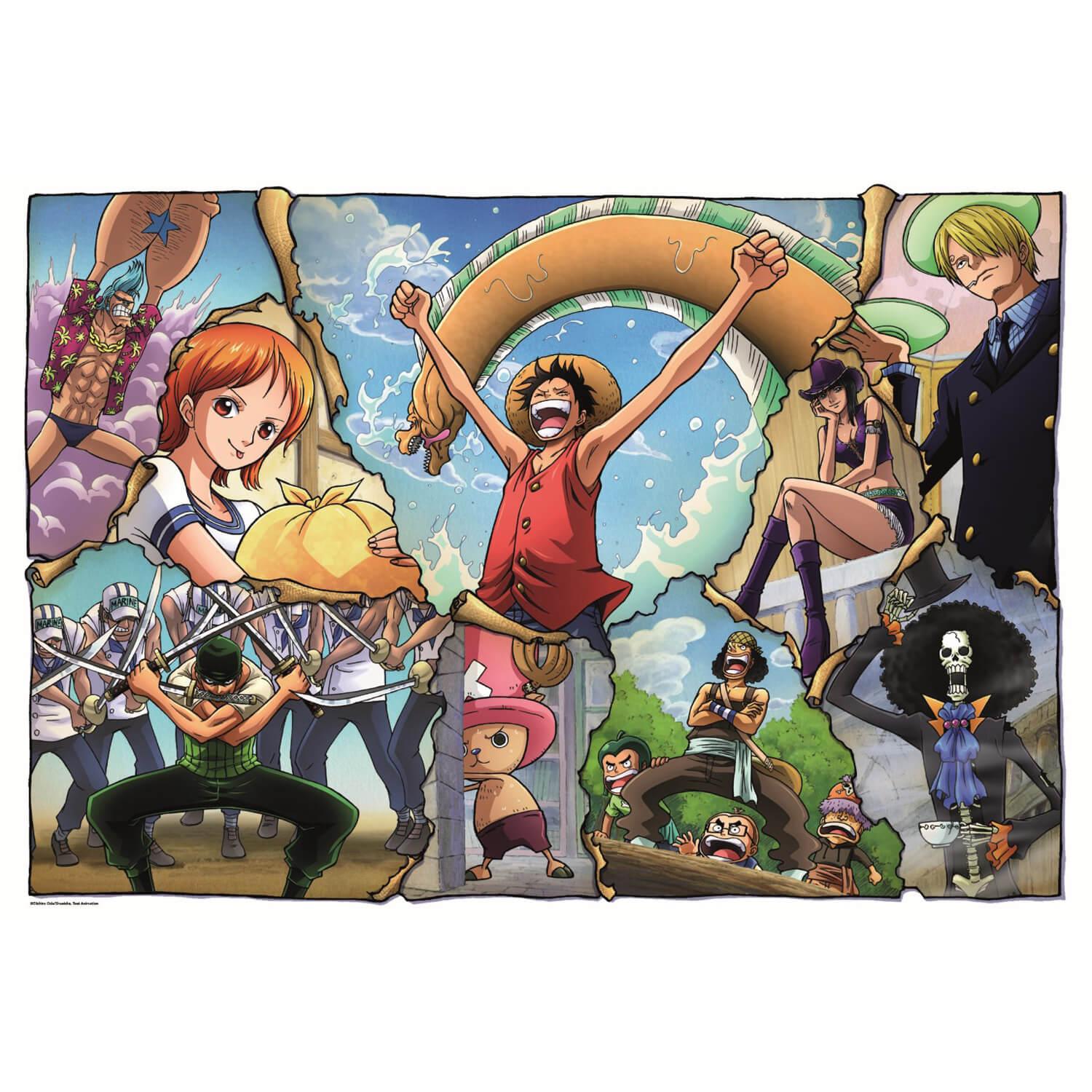 Puzzle 1000 pièces : One Piece - Clementoni - Rue des Puzzles