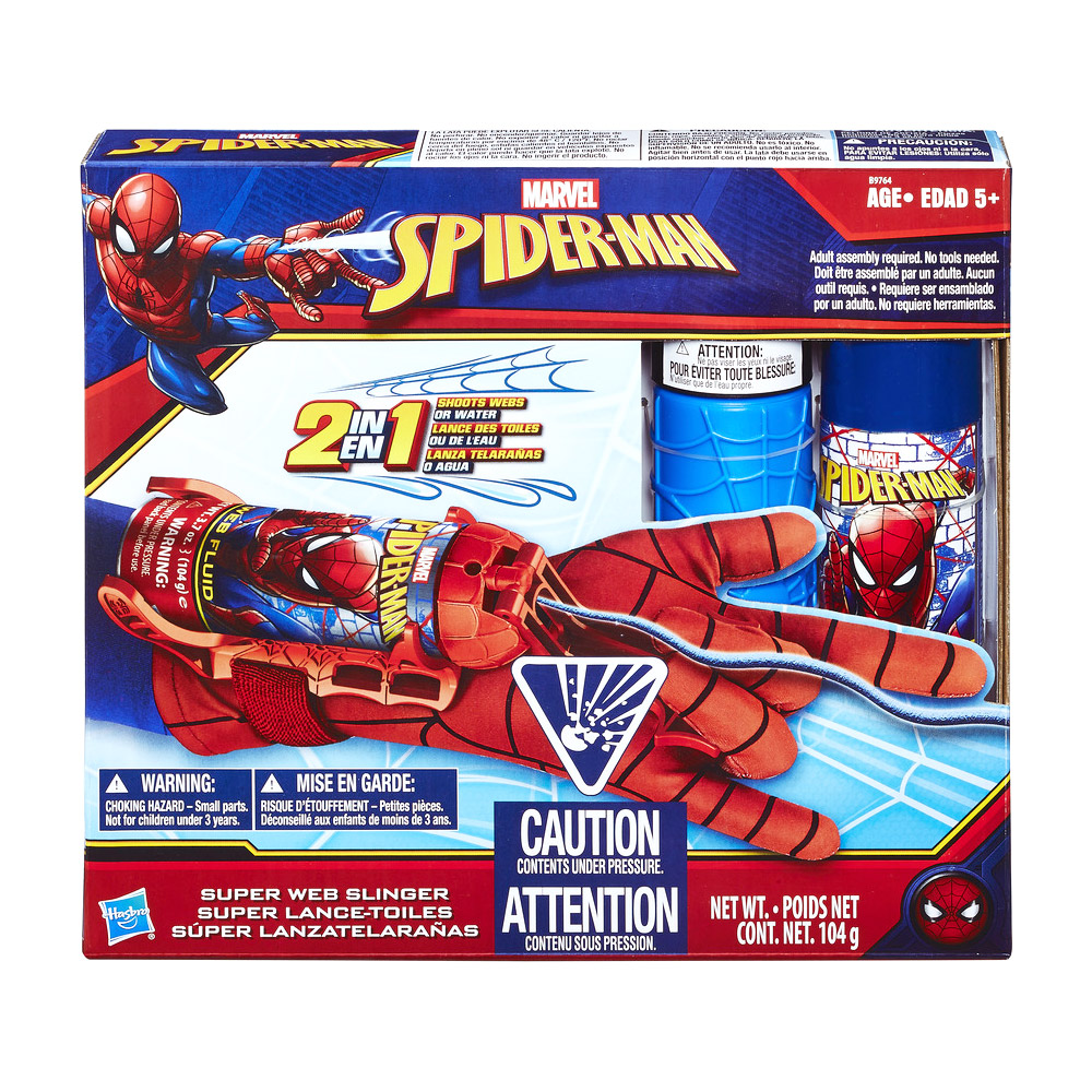 Super gant lanceur de toiles électro Spiderman - Jeux et jouets