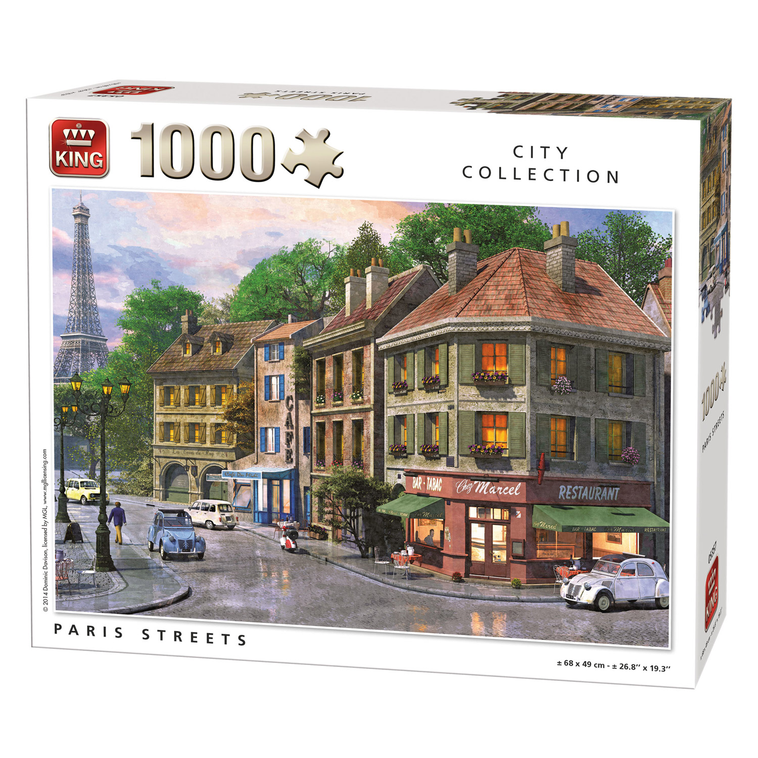 Puzzle 1000 pièces - Rue des Puzzles