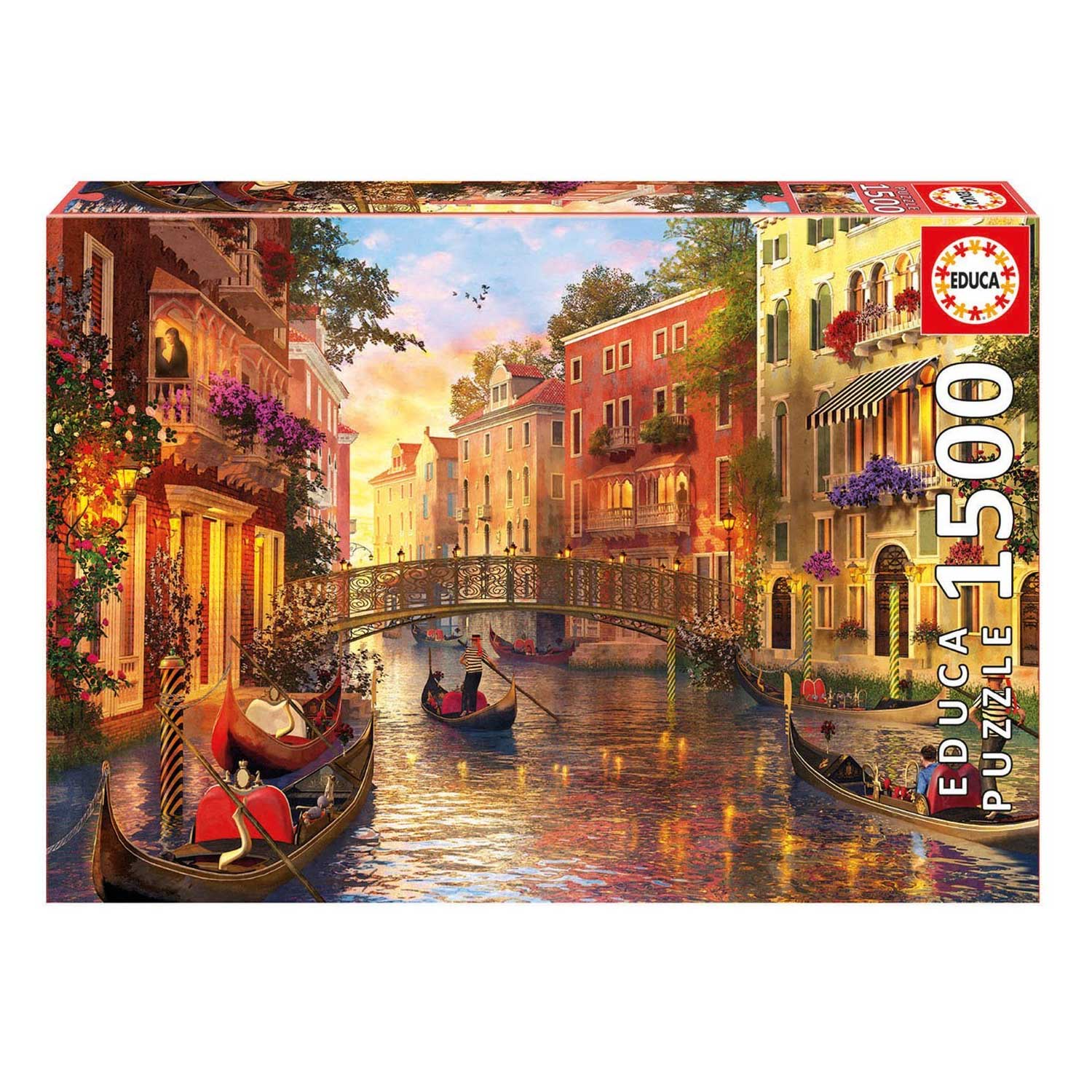 Puzzle 1500 Pièces Coucher De Soleil à Venise