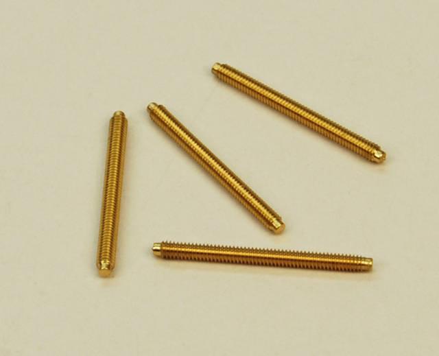 SL17 Threaded Brass Rod 1.0ins M2 (4x10)