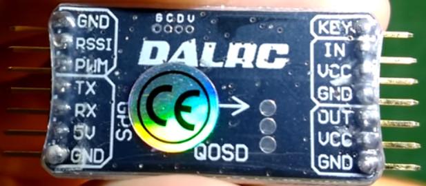 DALRC QOSD Module d'assemblage OSD complet, Support RC