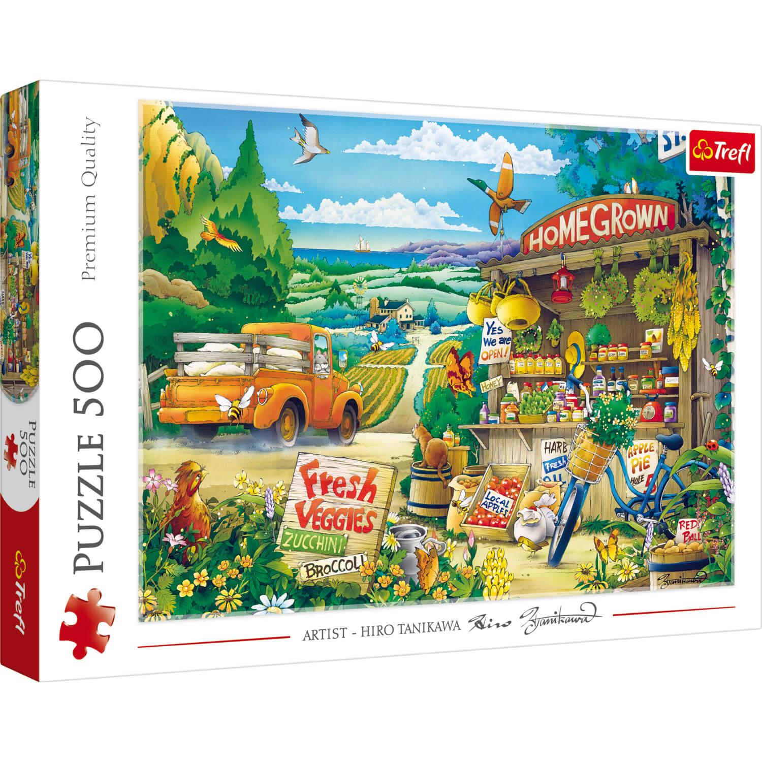 Puzzle 2000 pièces - TREFL - Maison de Campagne - Paysage et