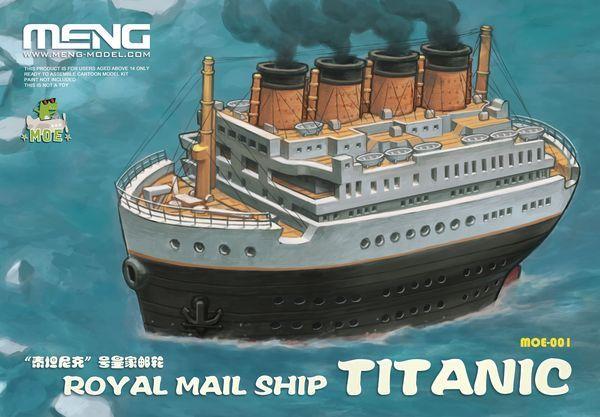 Le Titanic, navire de la Royal Mail (Maquette cartoon) Le Titanic, navire de la Royal Mail (Maquette cartoon)