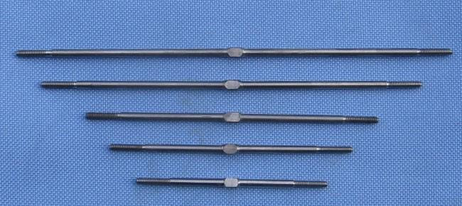 Titanium Push Rod - 4-40x150L(1pc)