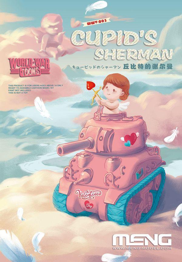 Sherman de Cupidon (Maquette cartoon) Sherman de Cupidon (Maquette cartoon)