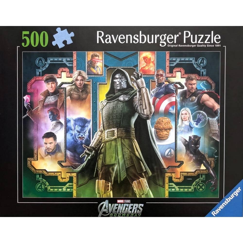 Puzzle 500 piÃ¨ces : Marvel Avengers DoomsdayÂ