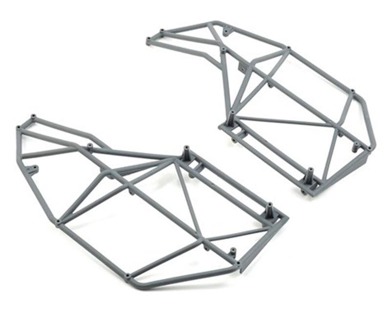 Roll Cage, Side, Left & Right, Gray - Rock Rey - Losi