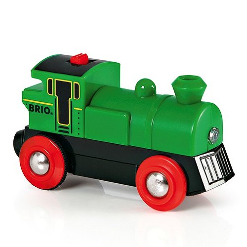 Train Brio : Locomotive à pile bi direction verte