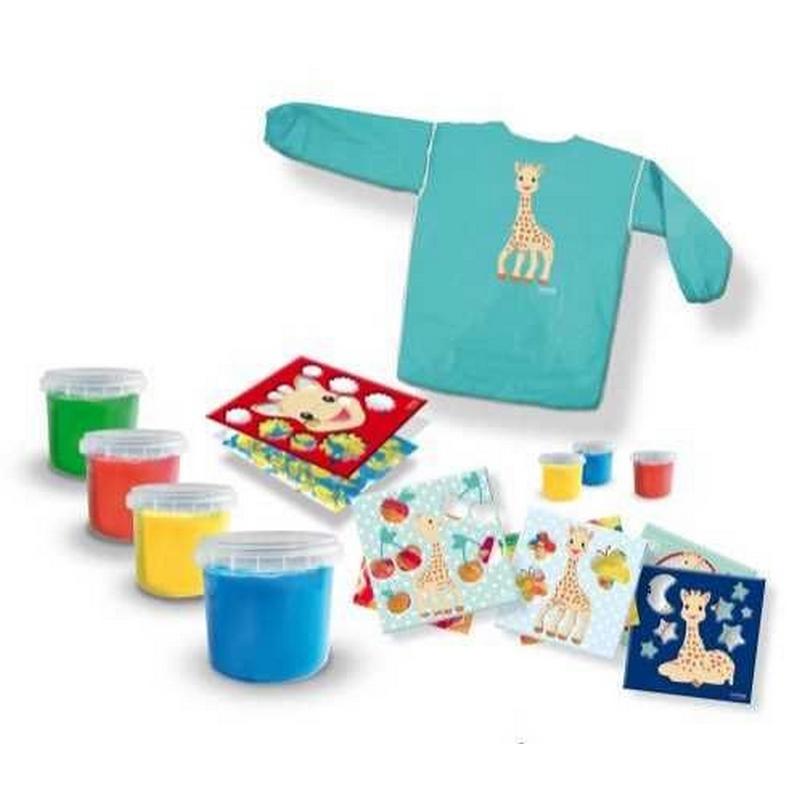 Sophie la girafe : Kit de peinture au doigt - Jeux et jouets SES Creative -  Avenue des Jeux