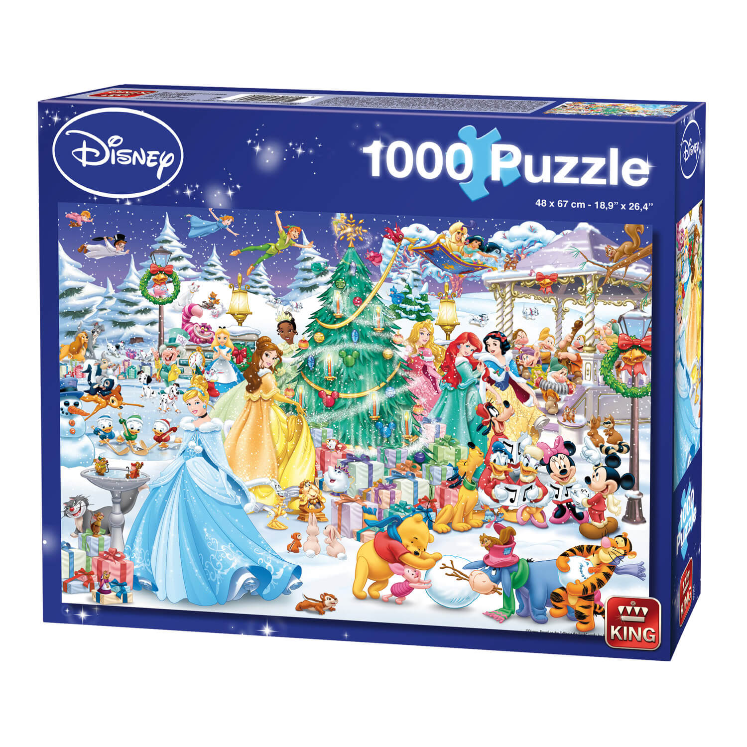 Puzzle 1500 pièces - Paysage d'hiver Janod : King Jouet, Puzzle 1500 à 3000  pièces Janod - Puzzles