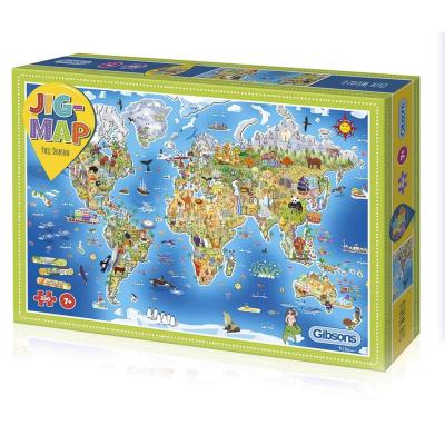 Puzzle 250 Pièces Carte Du Monde