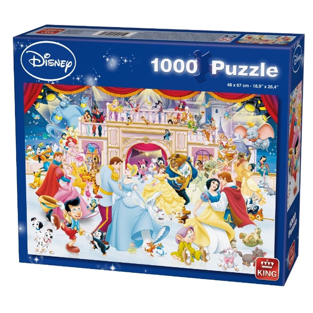 abstract dwaas Oprichter 1000 pieces puzzle: Disney vacation on ice - King Puzzles - Puzzle Boulevard