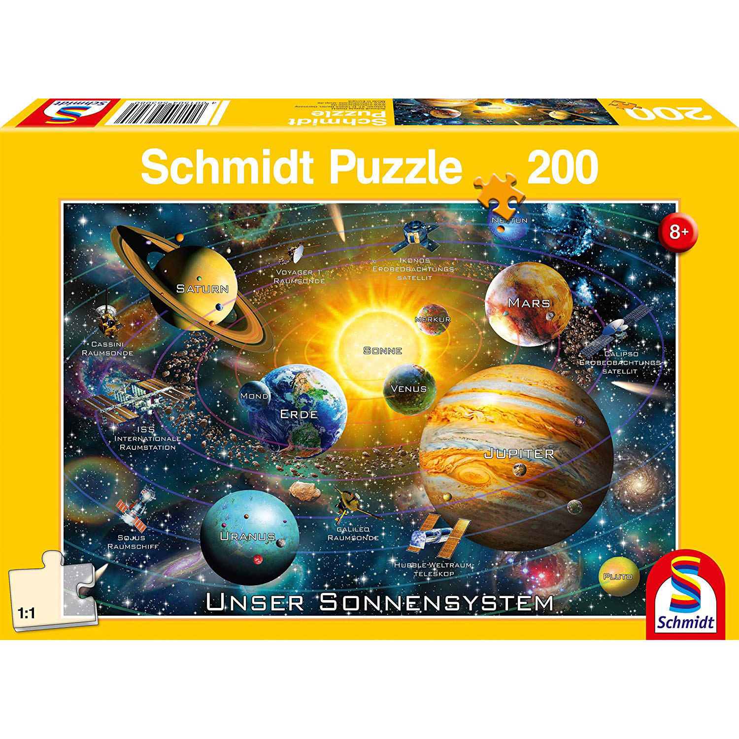 Clementoni 39600 puzzle adulte Espace Planète Terre Fusée 1000 pièces