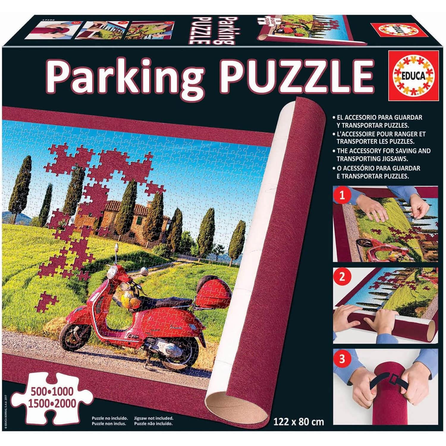 Tapis de puzzle 500 à 2000 pièces : Parking puzzle - Jeux et