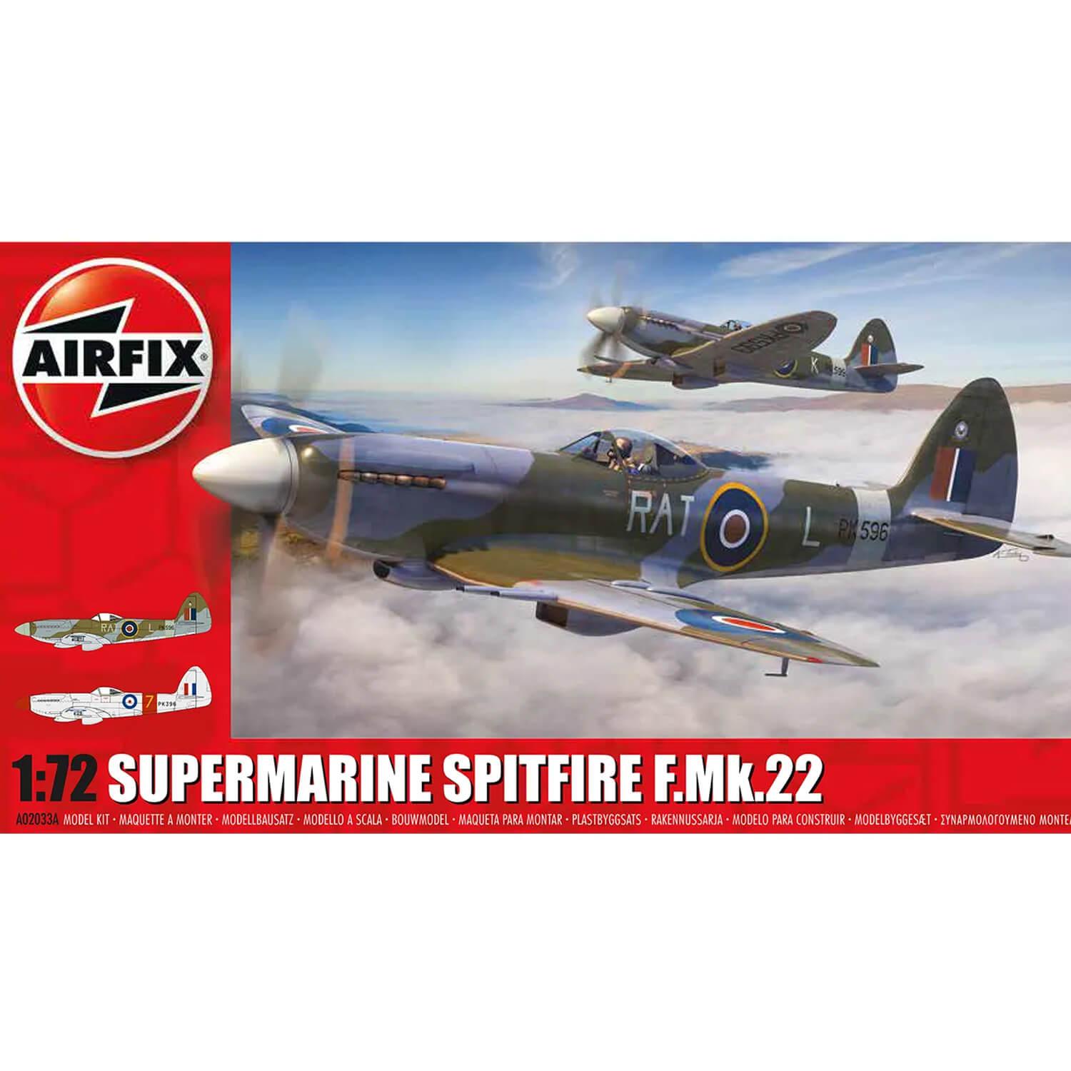 Maquette Avion : Supermarine Spitfire F.Mk.22
