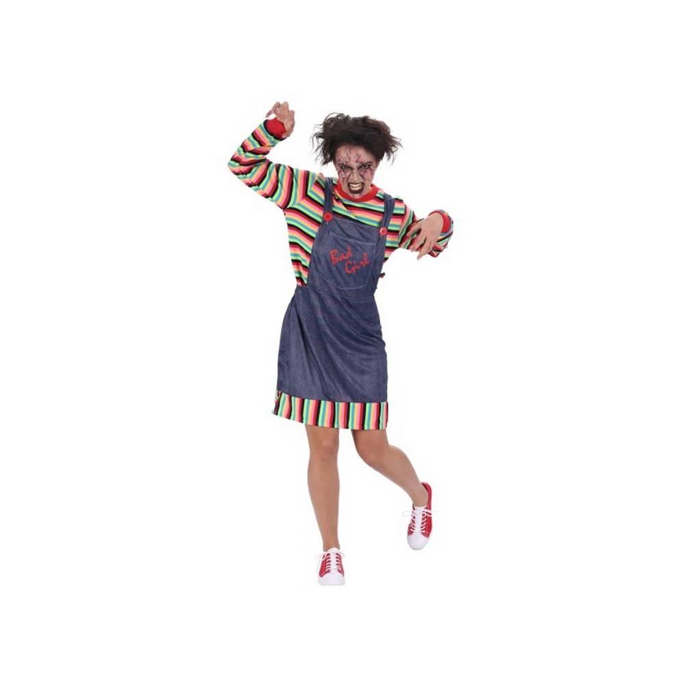 DÃ©guisement Poupee rayee uky - Femme