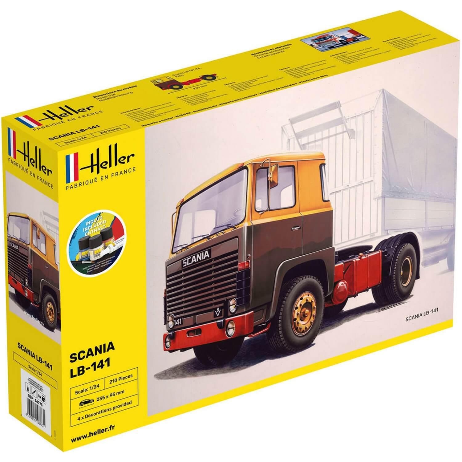 Maquette camion : Starter Kit : Truck Lb-141 - Heller - Rue des
