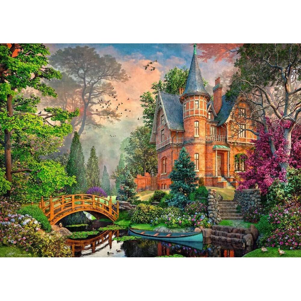 Puzzle 1000 pièces : Manoir Terracotta Ravensburger France