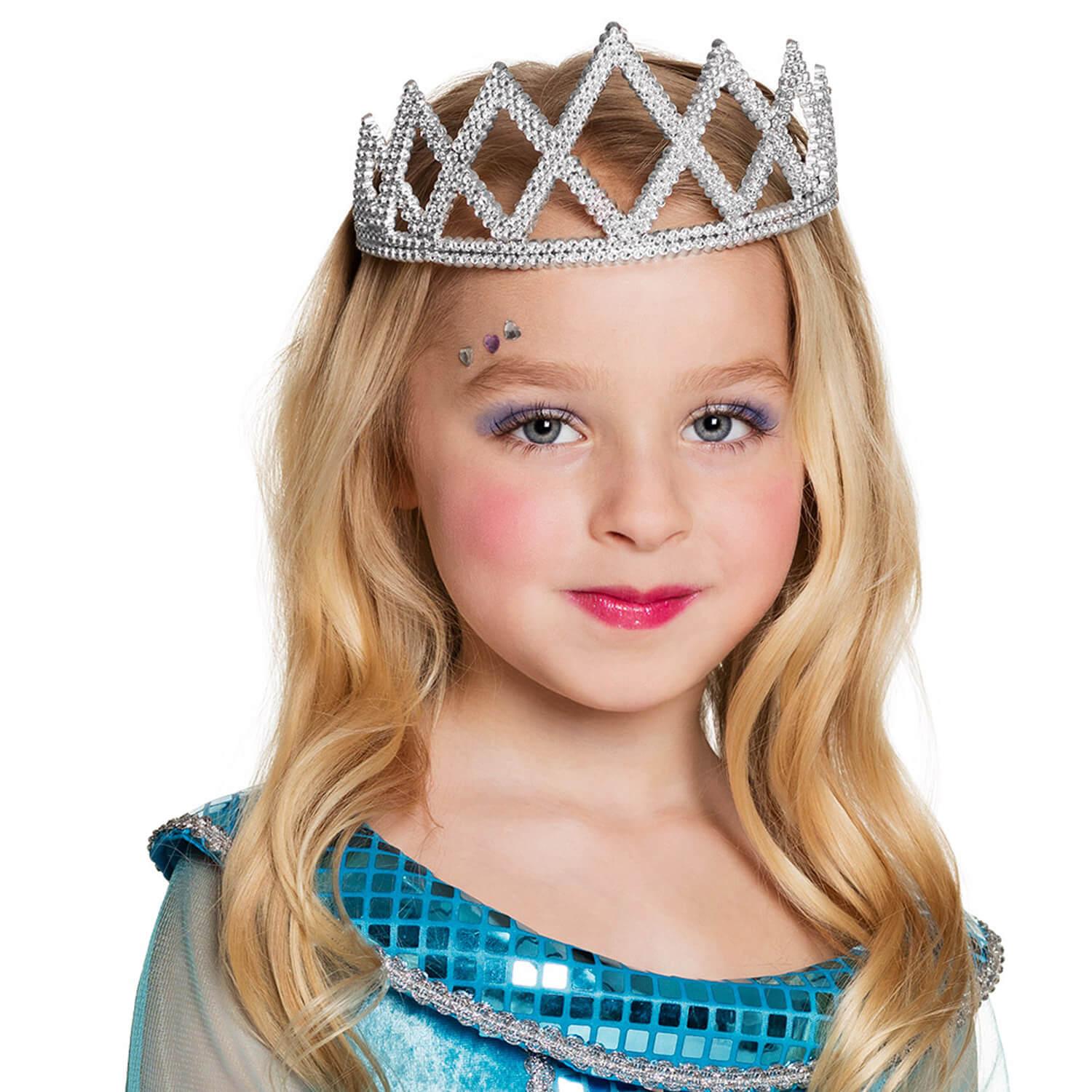 Tiare Princesse Bébé Couronne Enfants Accessoires Cheveux Fête(Rose)