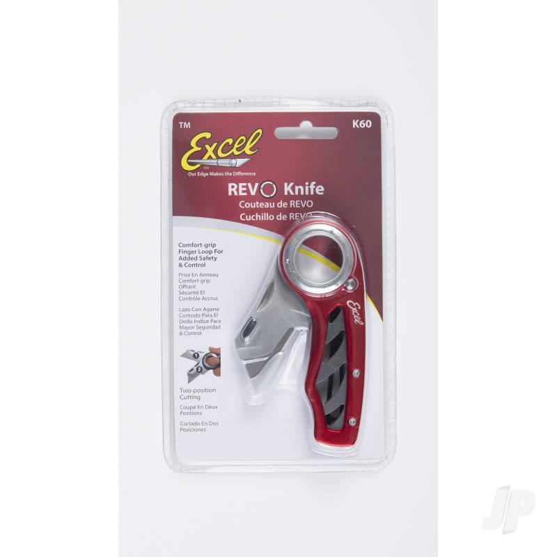 K60 Revo Folding Utility Knife Rouge