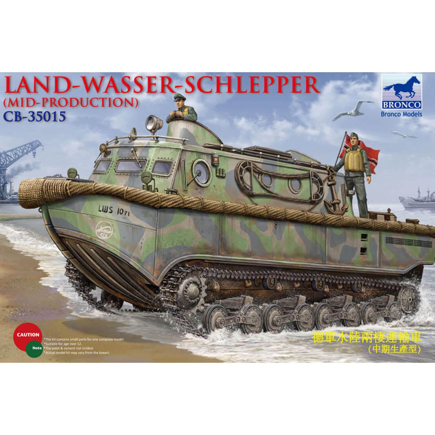 maquette vã©hicule militaire : land-wasser-schlepper