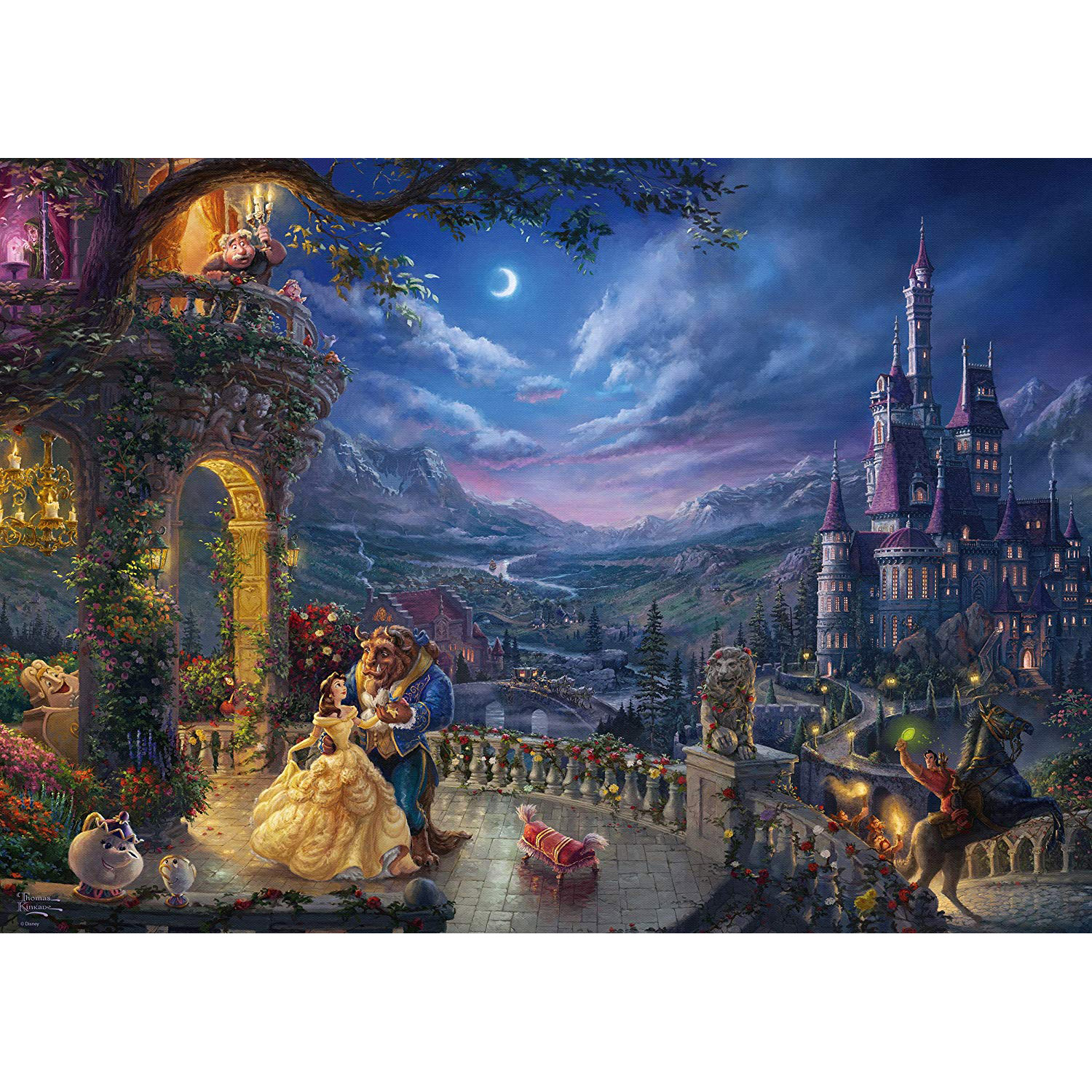 Acheter Puzzle Disney - La Belle et la Bête - 1000 pièces
