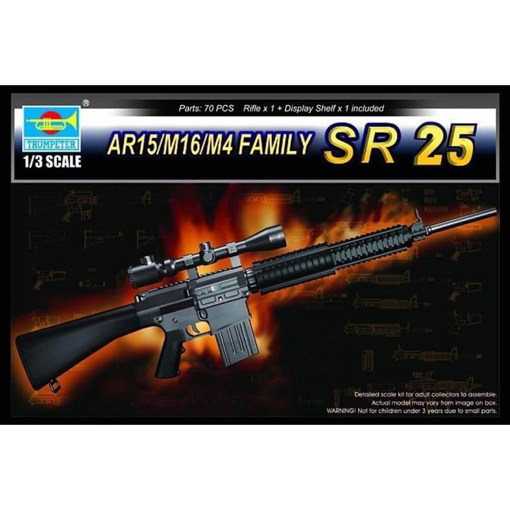 Accessoire militaire : Arme SR25 Famille des AR15/M16/M4 - Jeux et