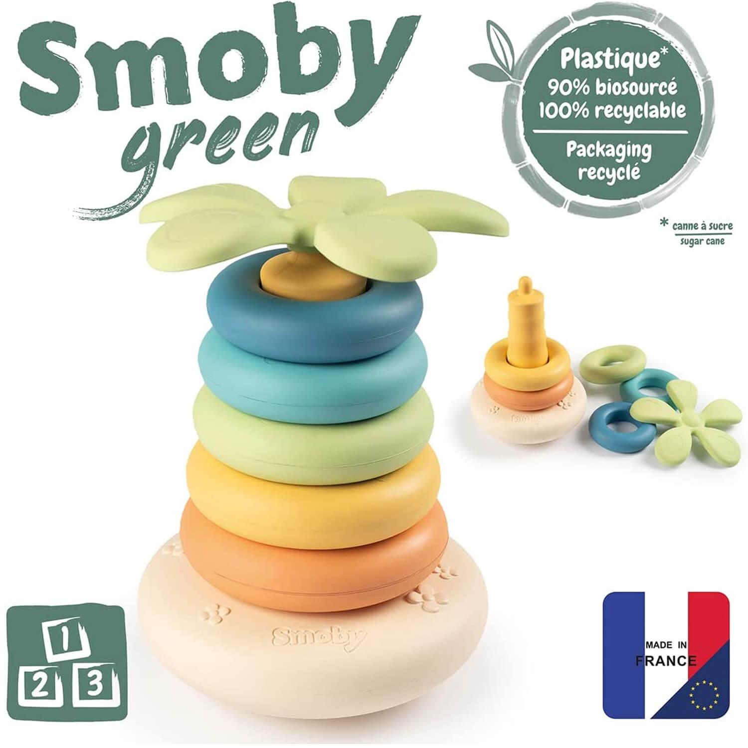 Pyramide Culbuto - Little Smoby Green - Jeux et jouets Smoby
